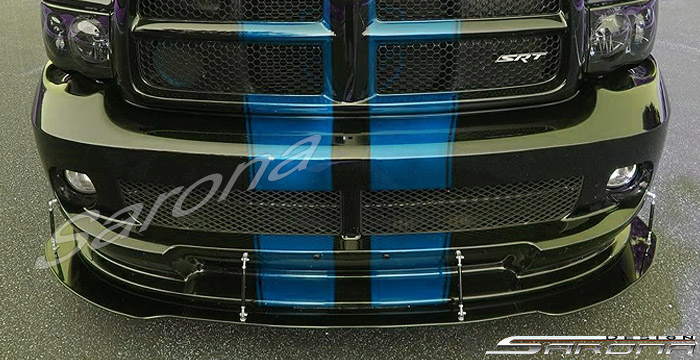 Custom Dodge Ram  Truck Front Lip/Splitter (2002 - 2005) - $490.00 (Part #DG-022-FA)